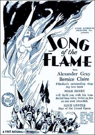Песня пламени (1930) постер