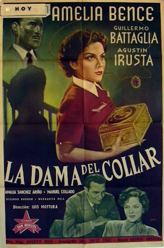 La dama del collar (1948) постер