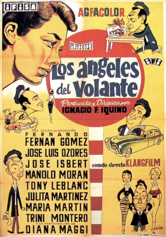 Los ángeles del volante (1957) постер