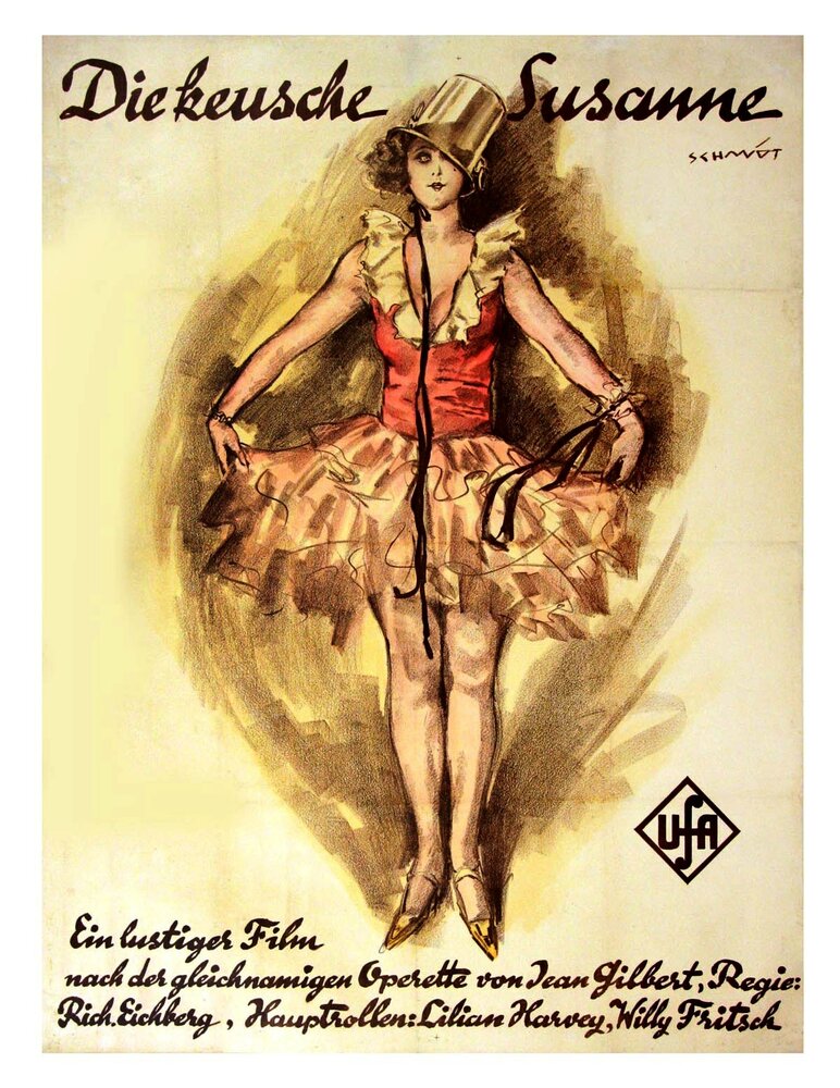 Die keusche Susanne (1926) постер
