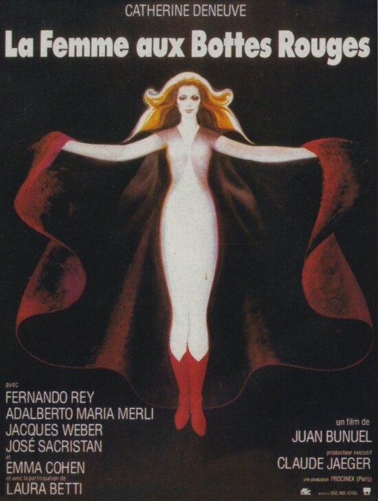 Женщина в красных сапогах (1974) постер