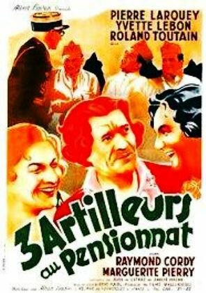 Trois artilleurs au pensionnat (1937) постер