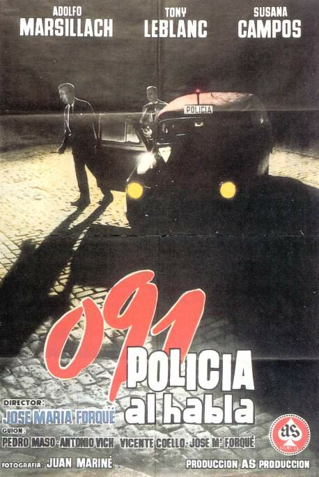 091 Policía al habla (1960) постер