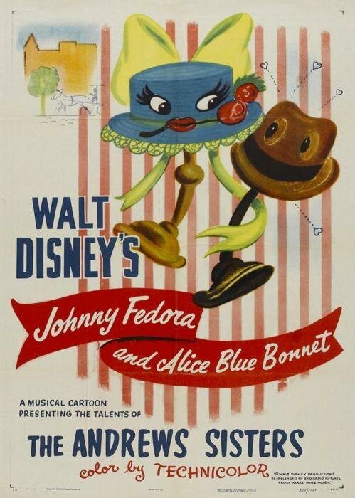 Джонни Федора и Алиса Голубая Шляпка (1946) постер