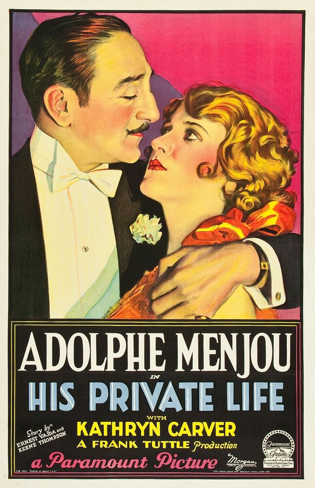 His Private Life (1928) постер