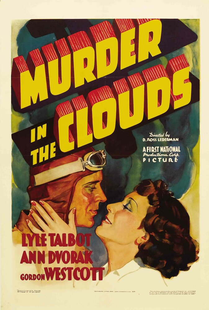 Убийство в облаках (1934) постер