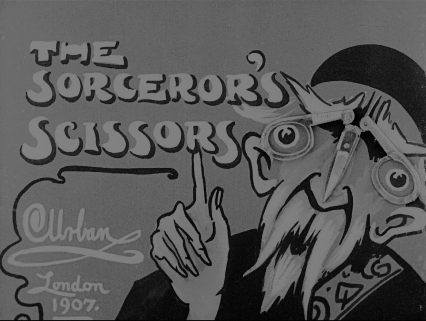 The Sorcerer's Scissors (1907) постер