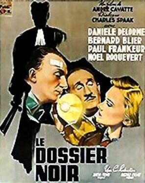 Черное досье (1955) постер