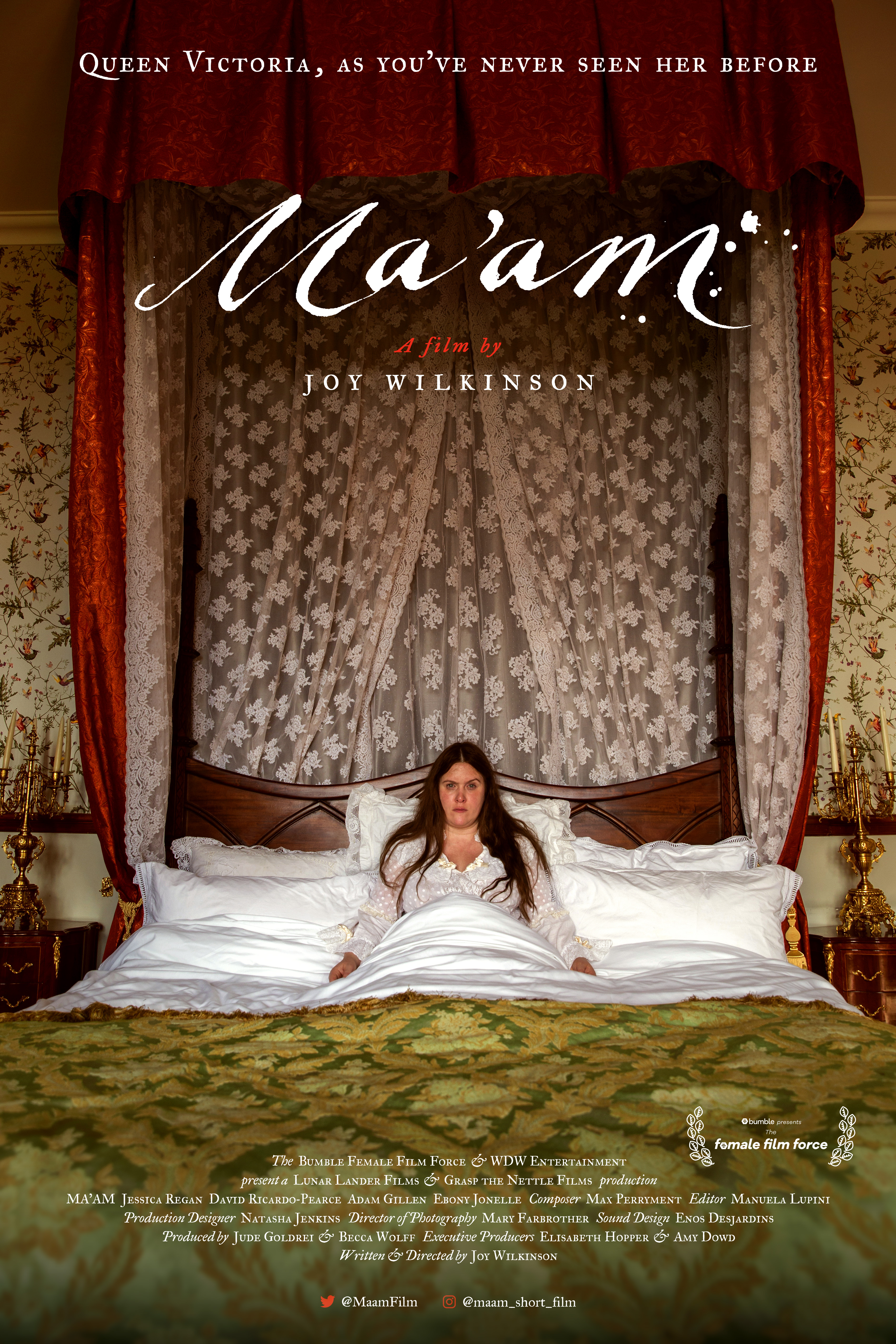 Ma'am (2020) постер