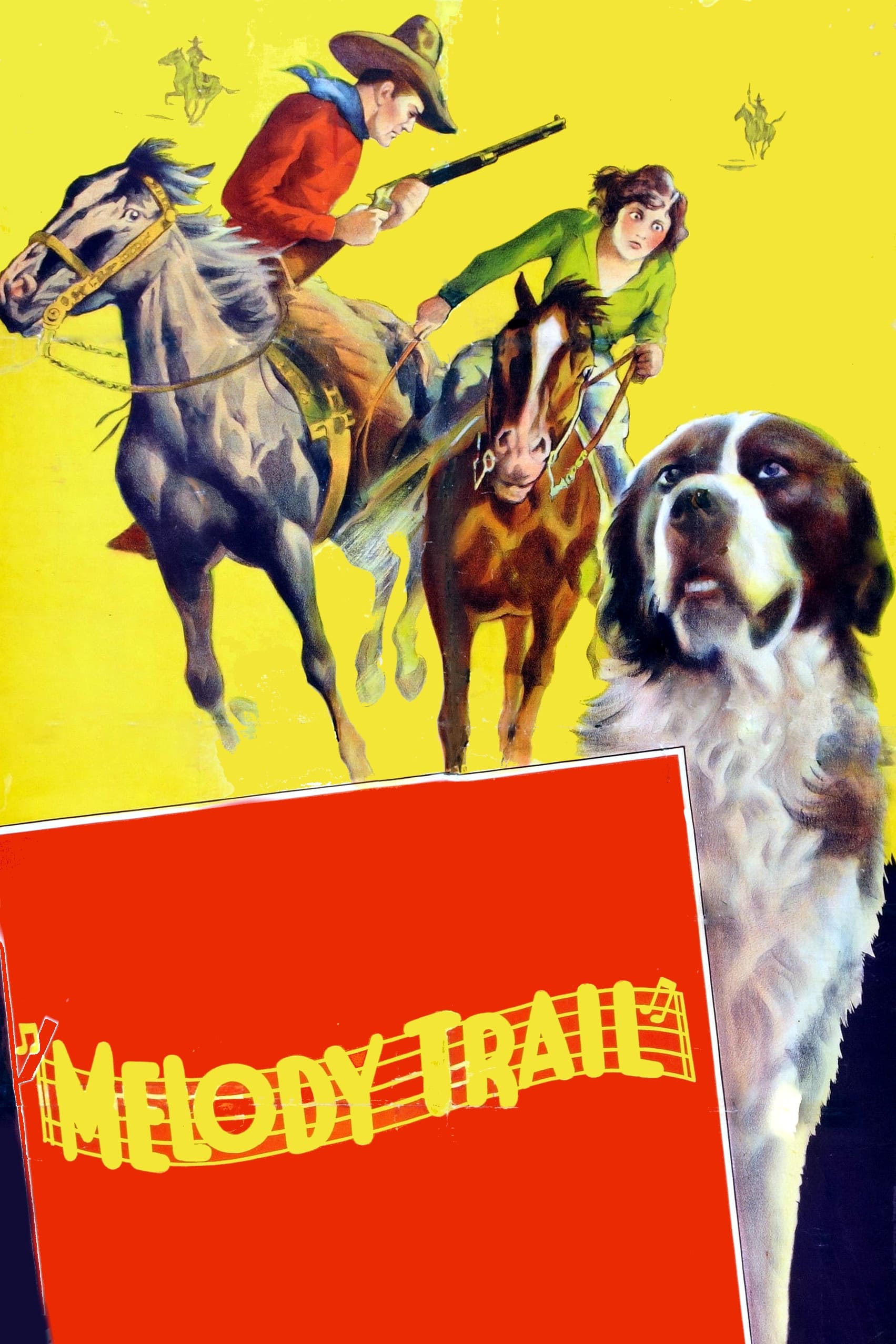 Melody Trail (1935) постер
