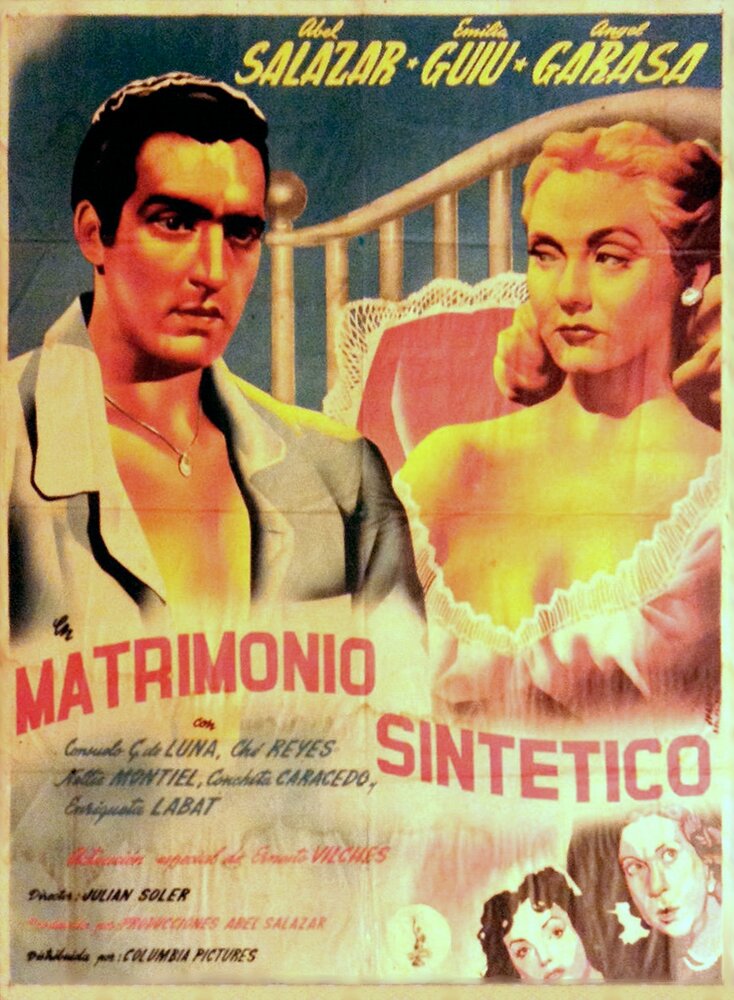 Matrimonio sintético (1948) постер