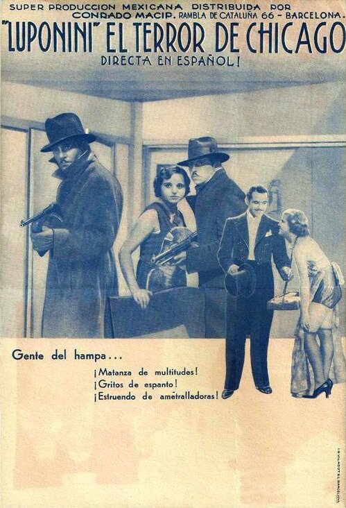 Luponini de Chicago (1935) постер