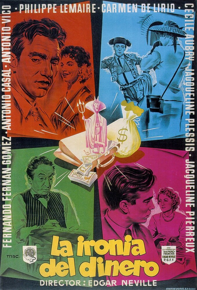 Деньги обманчивы (1957) постер