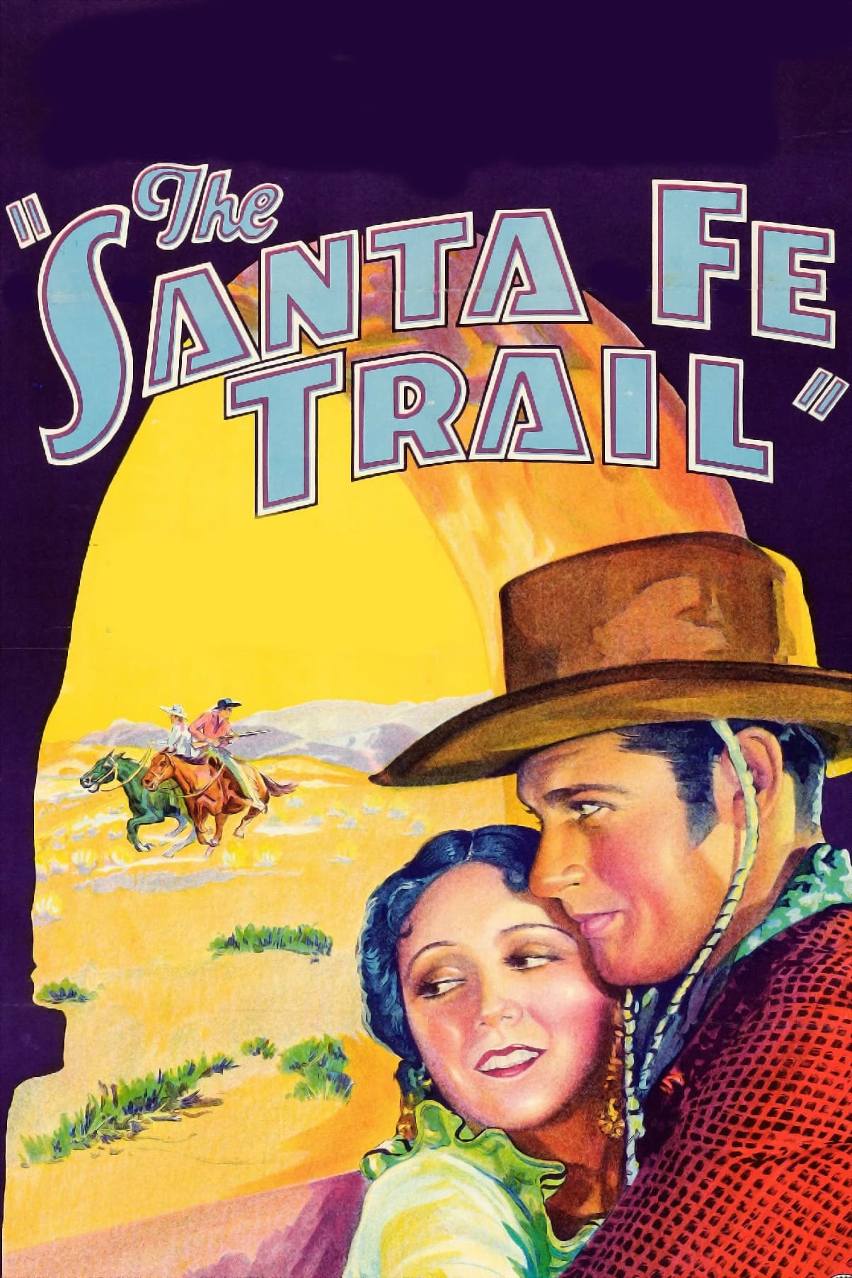 Дорога на Санта-Фе (1930) постер
