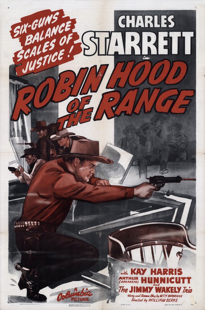 Robin Hood of the Range (1943) постер