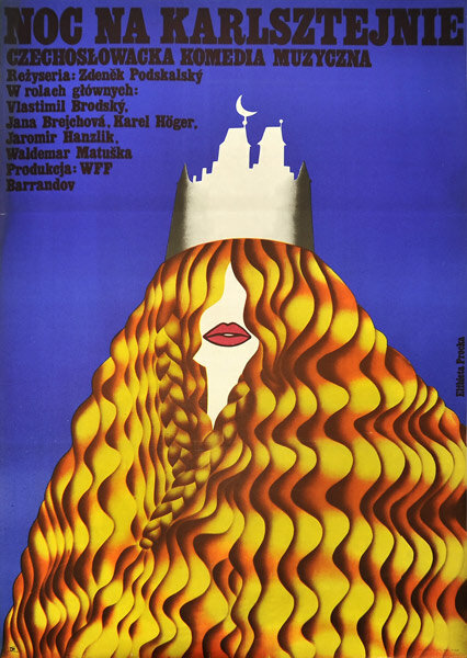 Ночь на Карлштейне (1974) постер