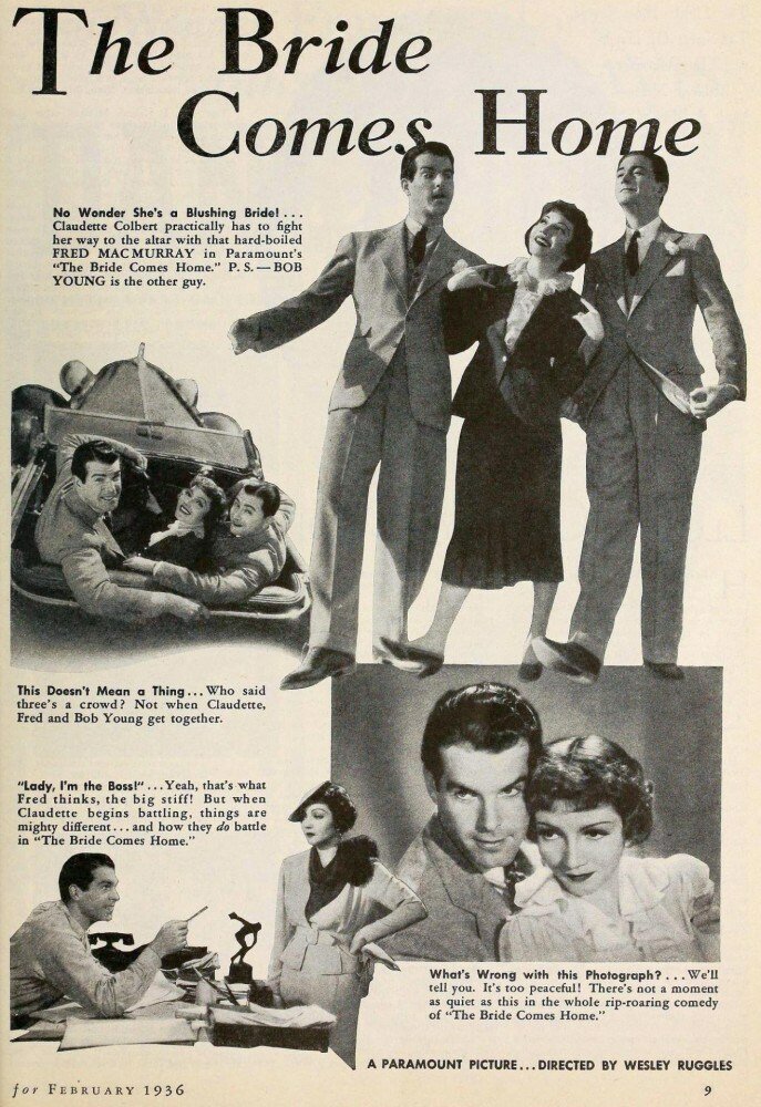 Невеста возвращается домой (1935) постер