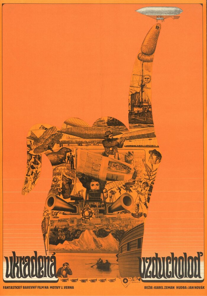Похищенный дирижабль (1966) постер