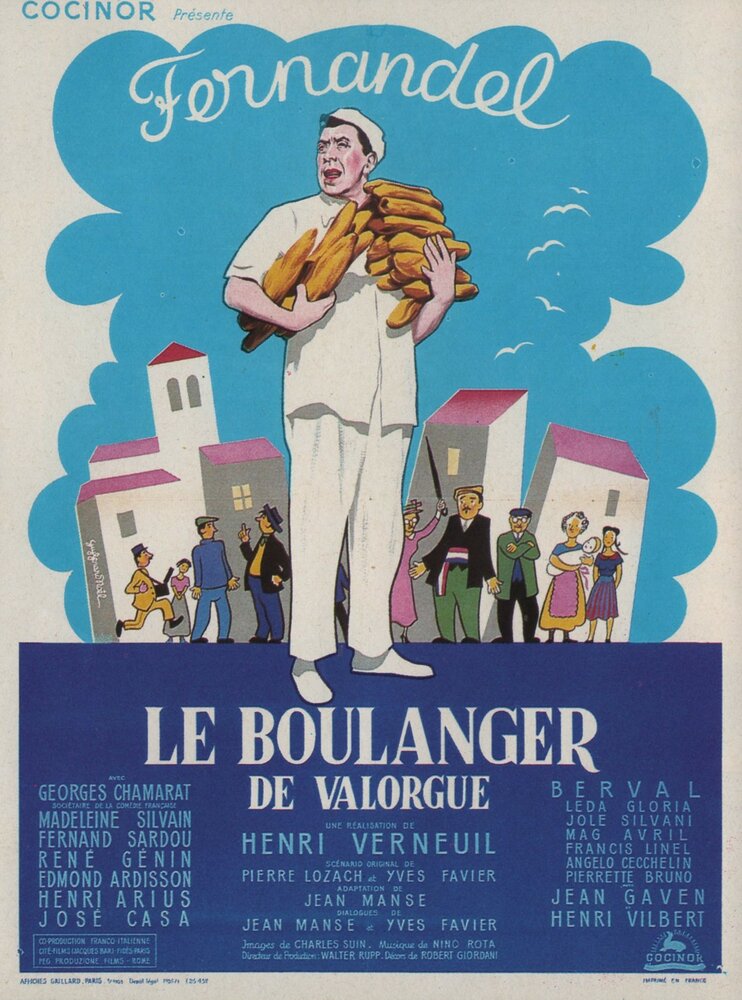 Булочник из Валорга (1953) постер