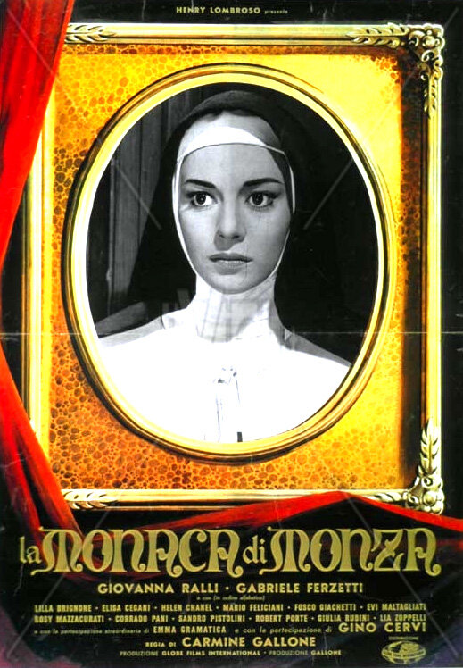 Монахиня из Монца (1962) постер