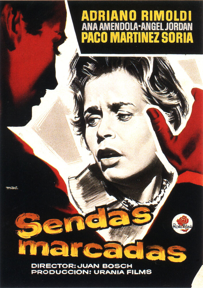 Sendas marcadas (1957) постер