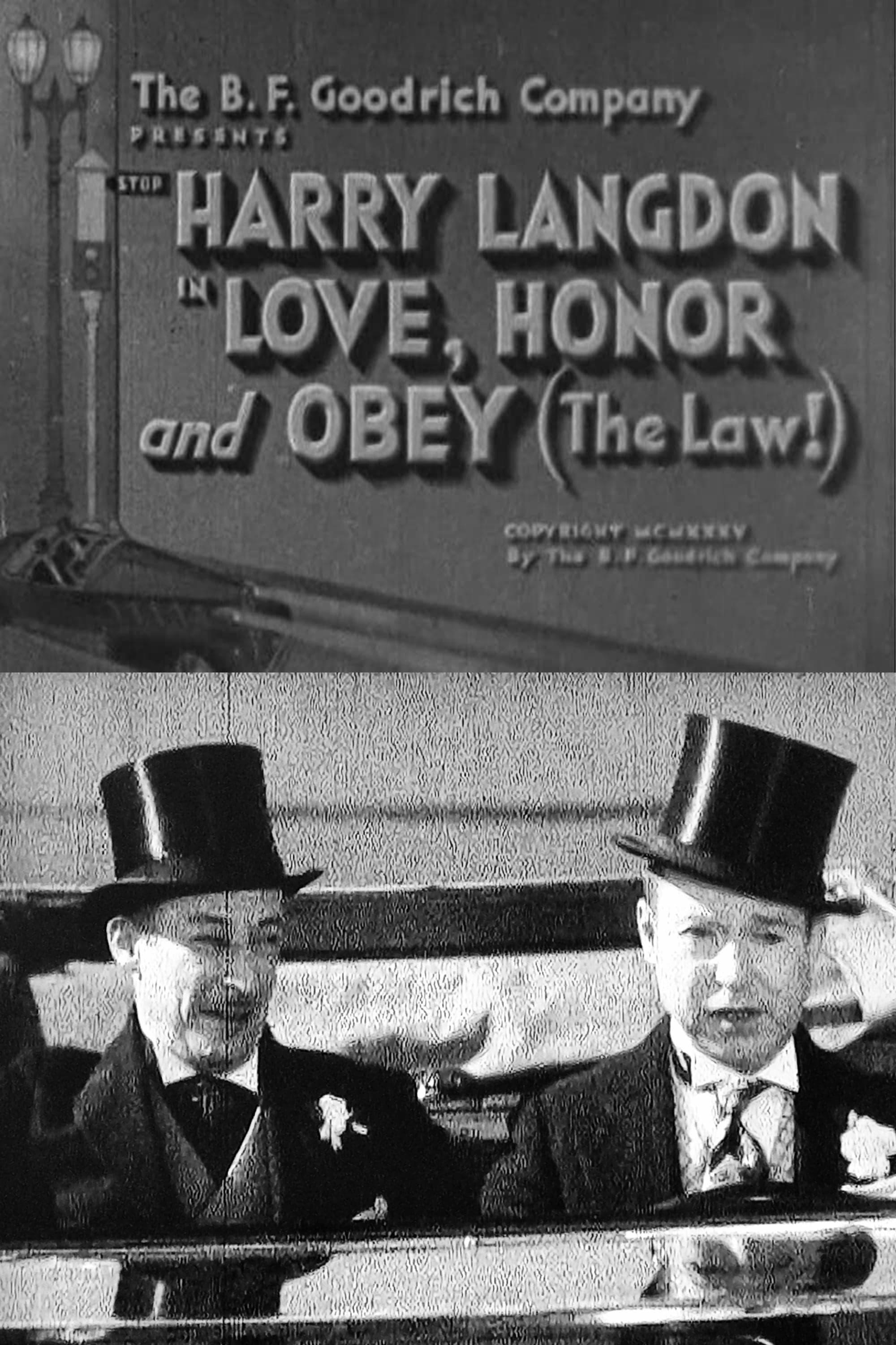 Love, Honor and Obey (The Law!) (1935) постер