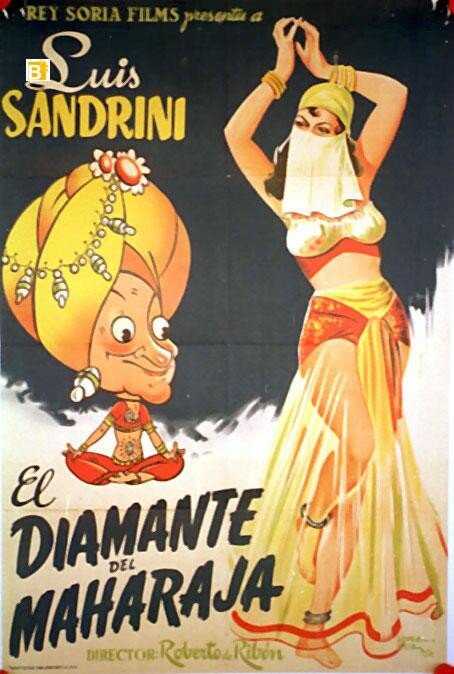 Алмазы махараджи (1946) постер