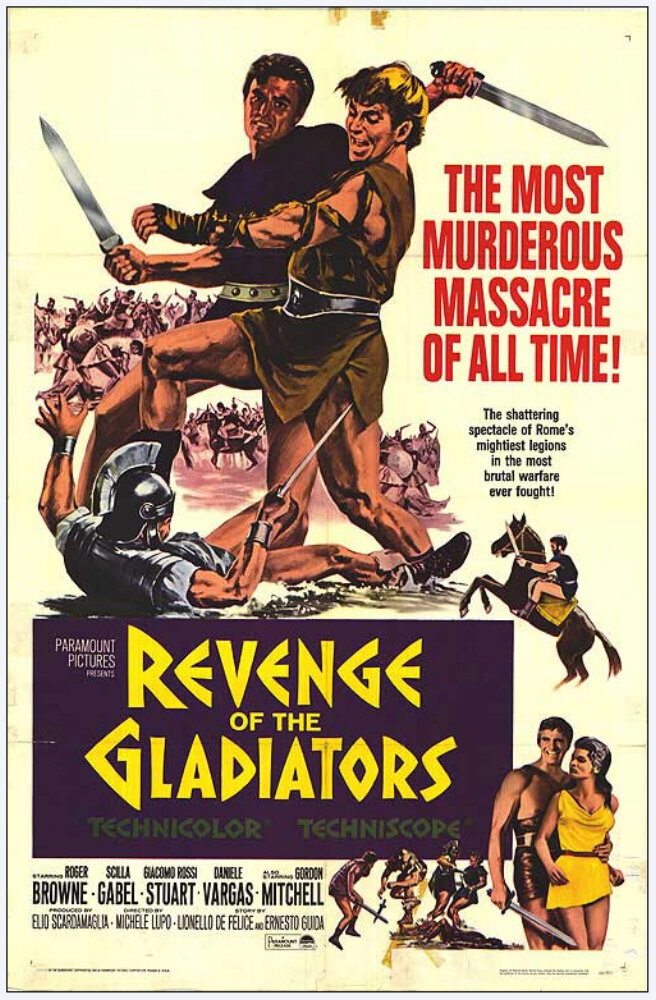 Месть гладиаторов (1964) постер