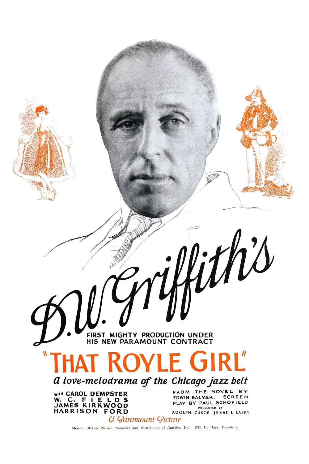 Эта девица Ройл (1925) постер