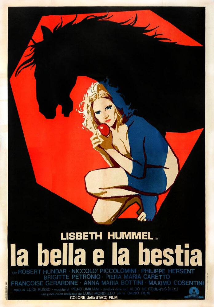 Красавица и чудовище (1977) постер