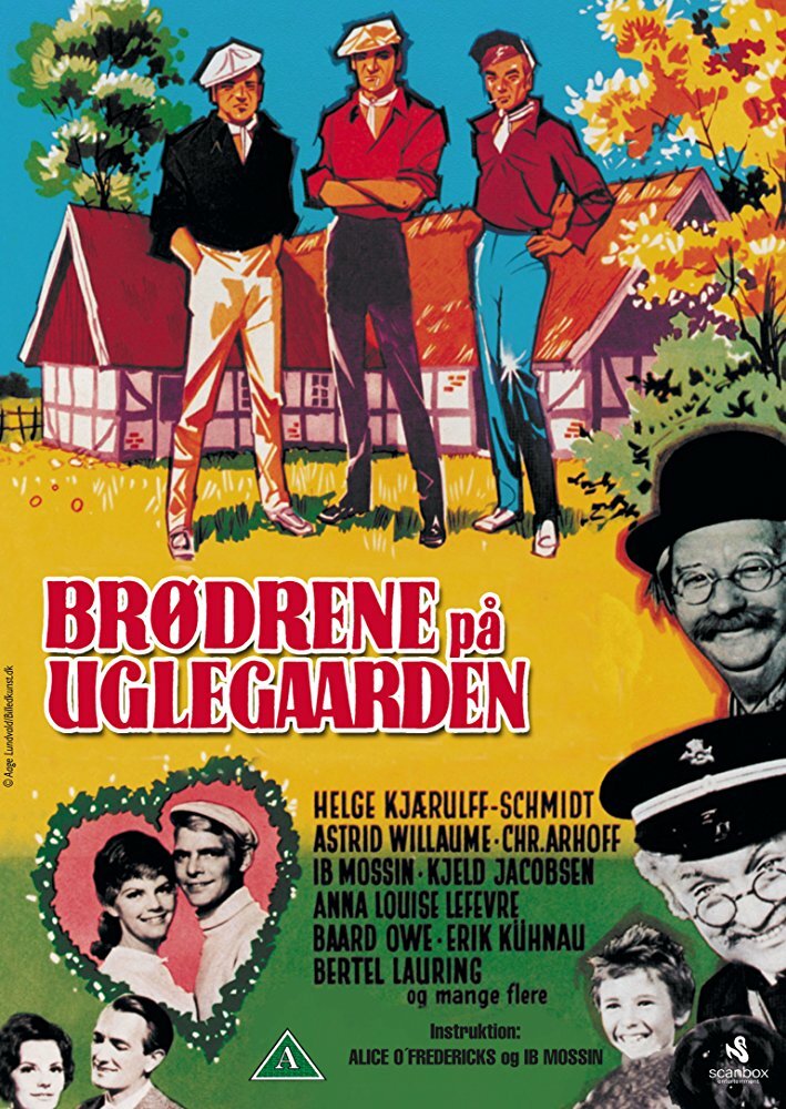 Brødrene på Uglegaarden (1967) постер