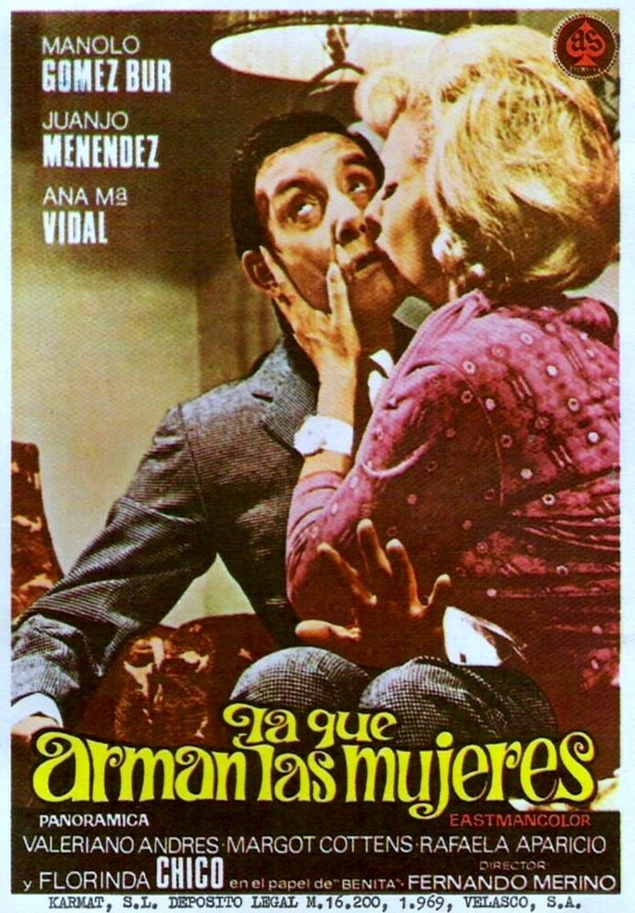 La que arman las mujeres (1969) постер