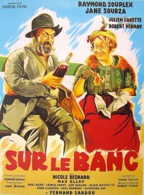 Sur le banc (1954) постер