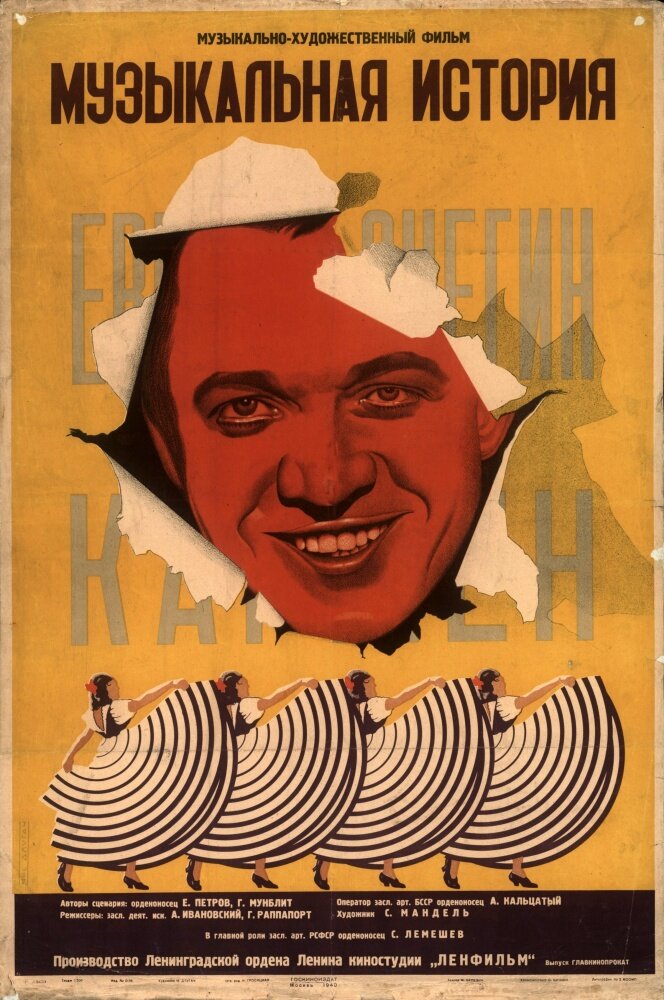 Музыкальная история (1940) постер