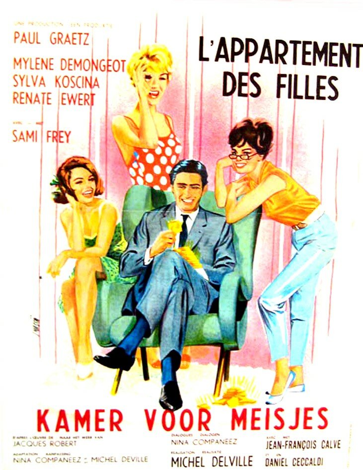 Квартира для девочек (1963) постер