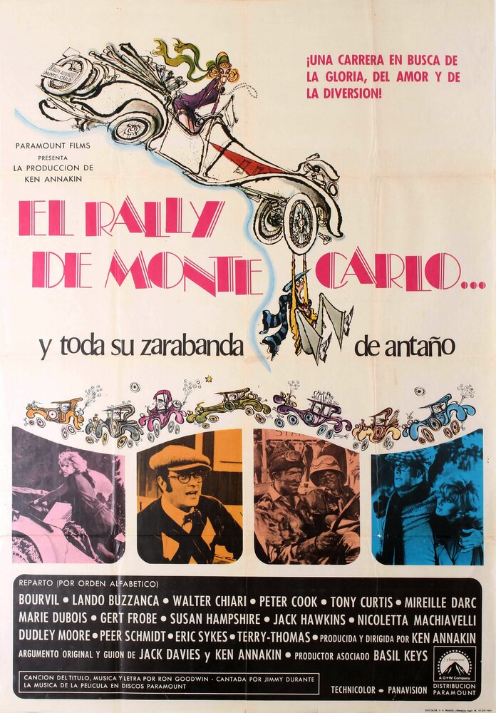 Бросок в Монте-Карло (1969) постер