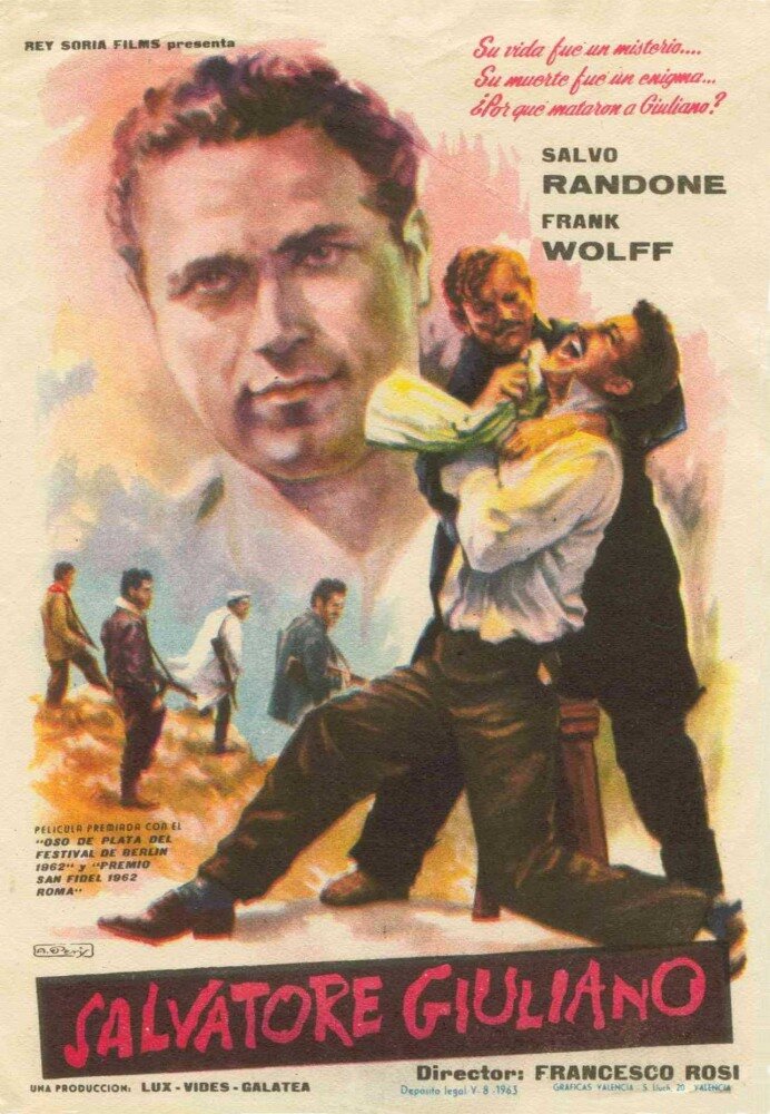 Сальваторе Джулиано (1961) постер