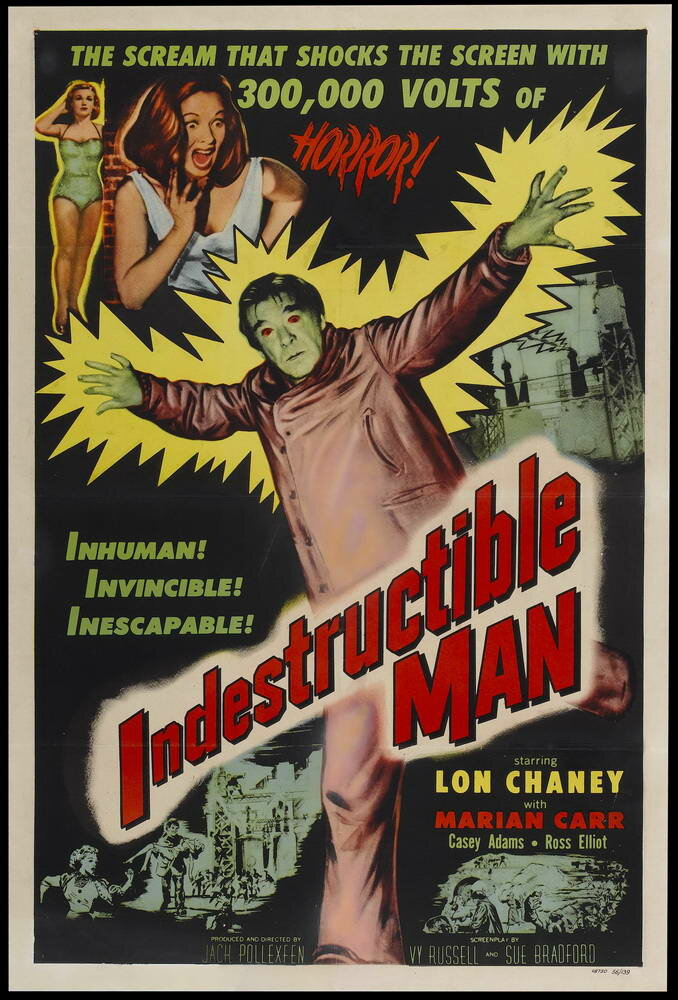 Неуязвимый человек (1956) постер