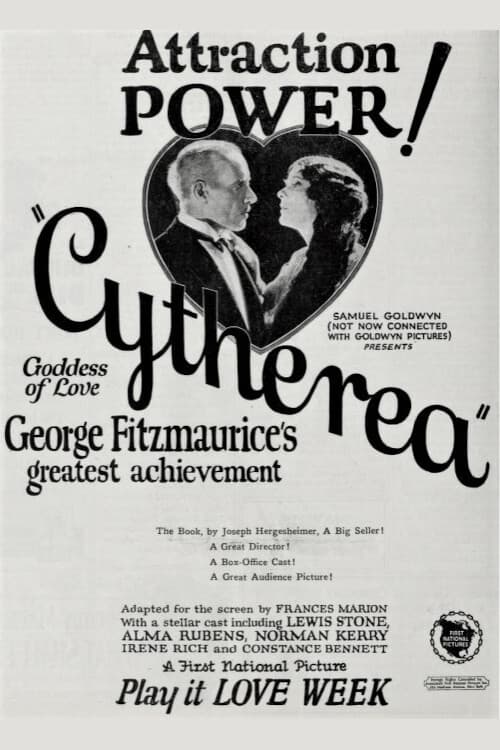 Cytherea (1924) постер