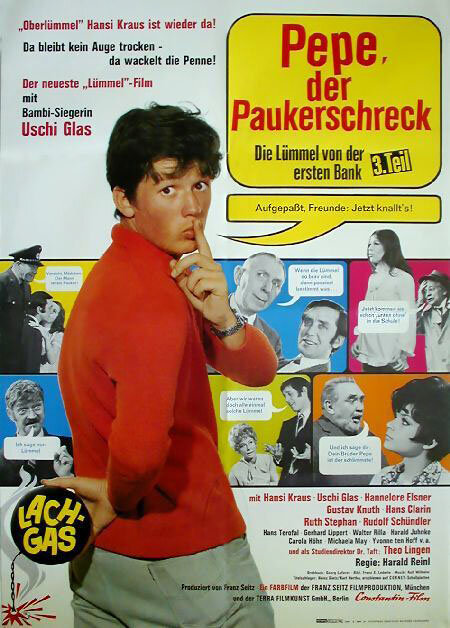 Pepe, der Paukerschreck - Die Lümmel von der ersten Bank, III. Teil (1969) постер