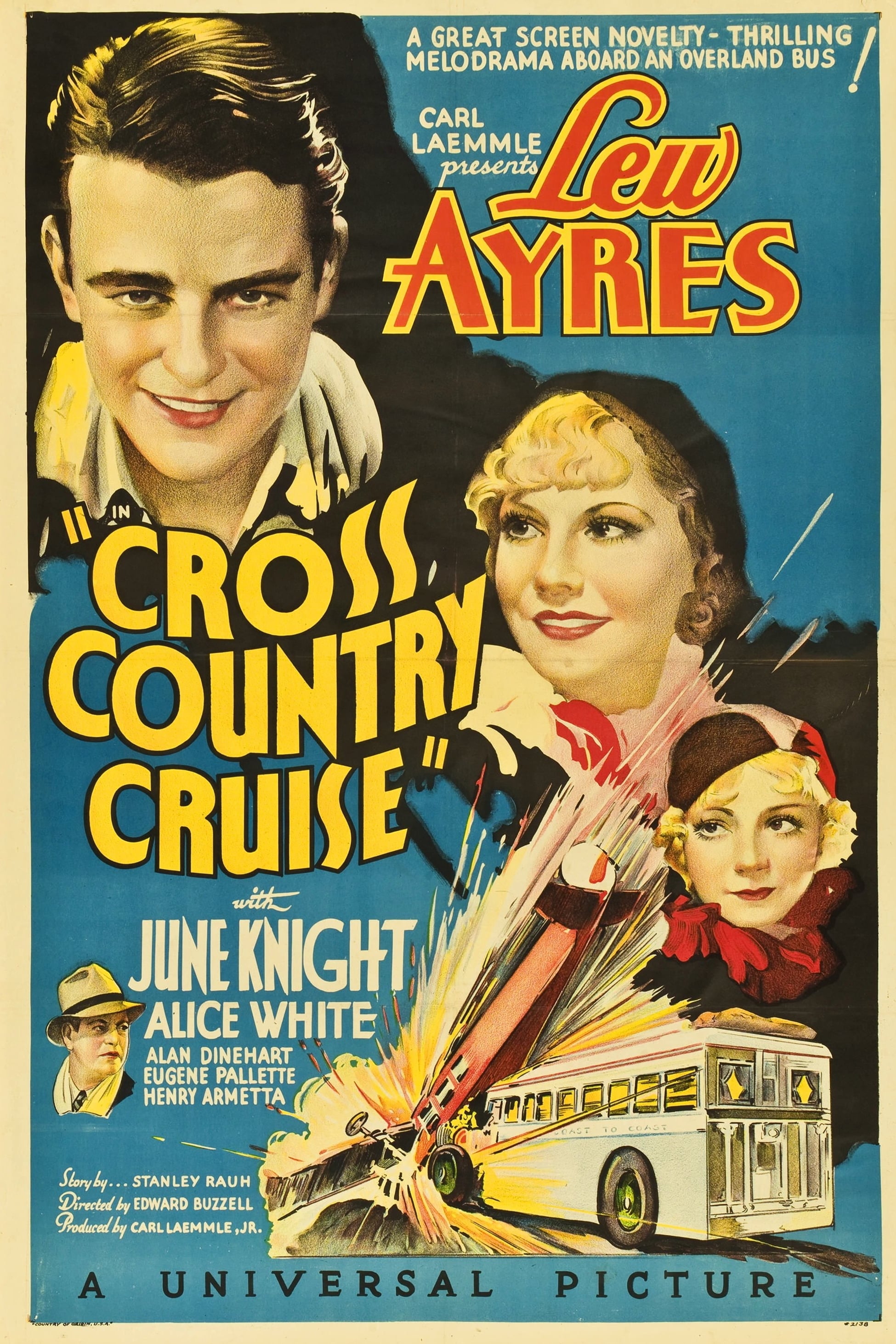 Cross Country Cruise (1934) постер