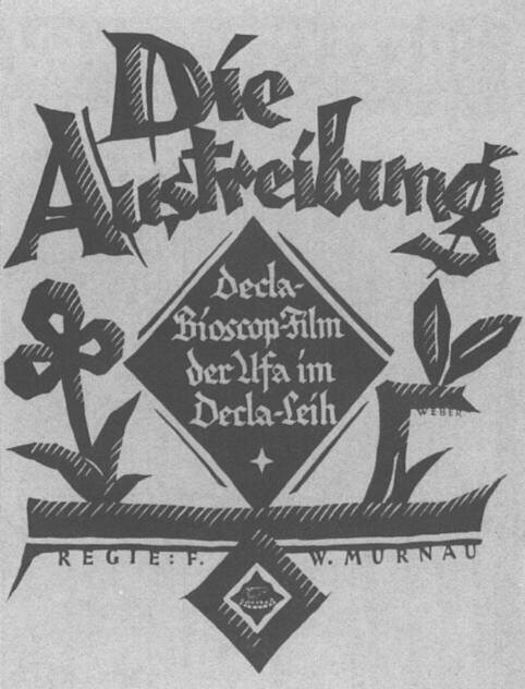 Изгнание (1923) постер