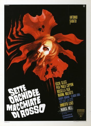 Семь окровавленных орхидей (1972) постер