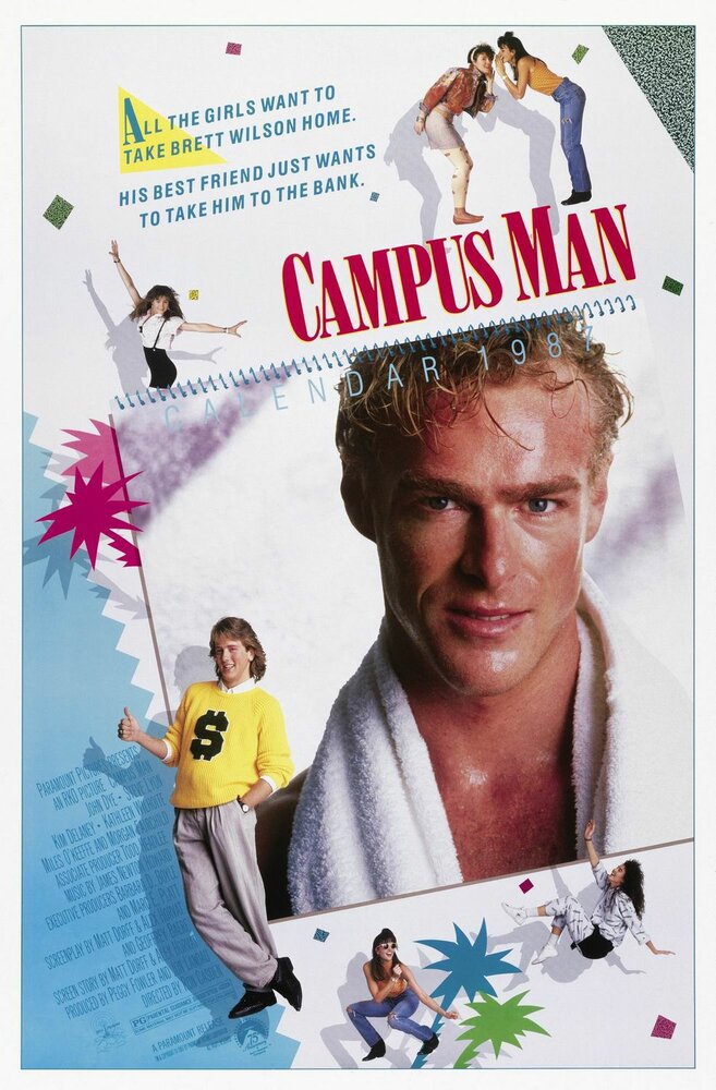 Человек с кампуса (1987) постер