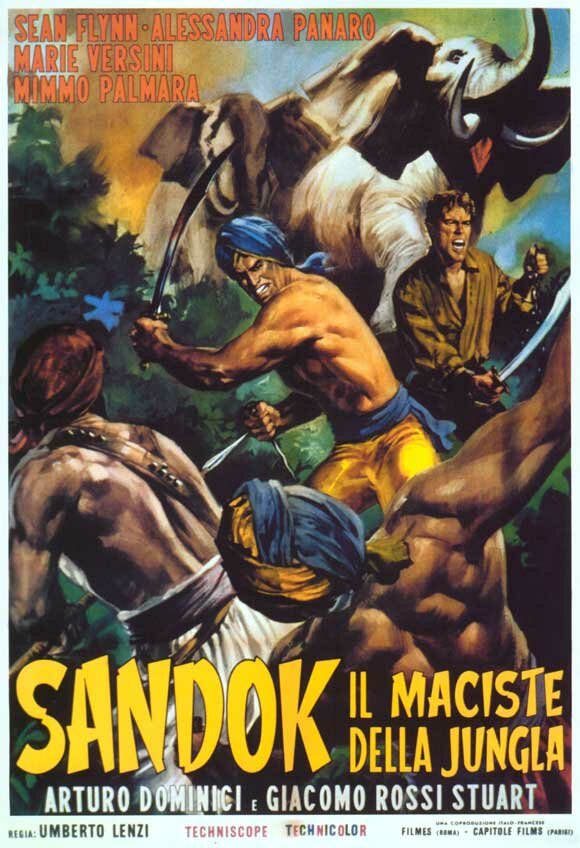 Сандок, силач из джунглей (1964) постер