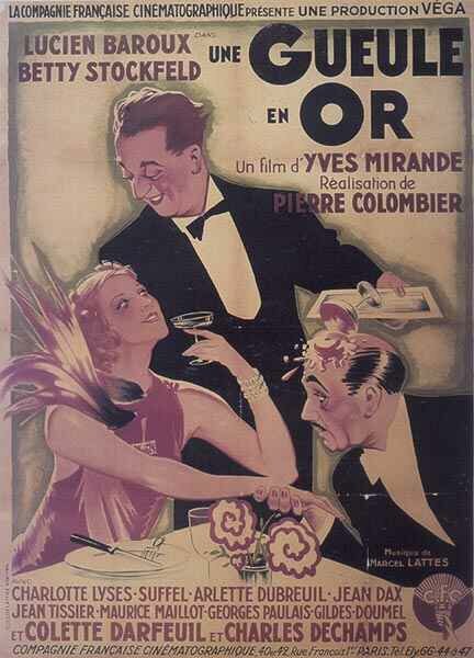Une gueule en or (1936) постер