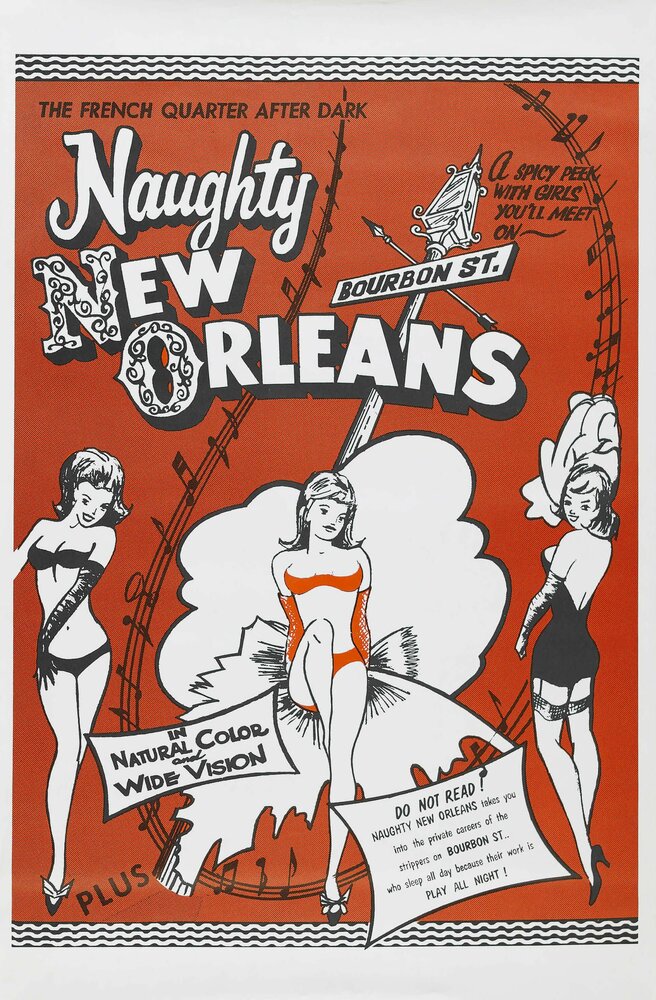 Naughty New Orleans (1954) постер