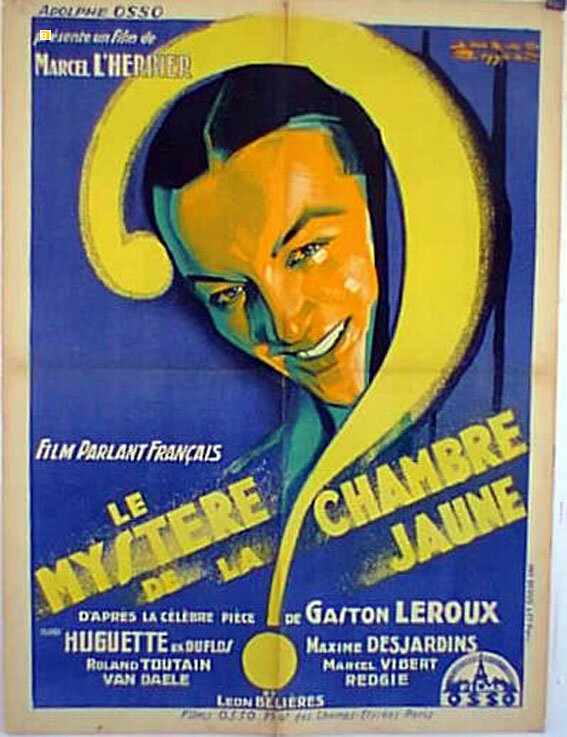 Тайна жёлтой комнаты (1930) постер