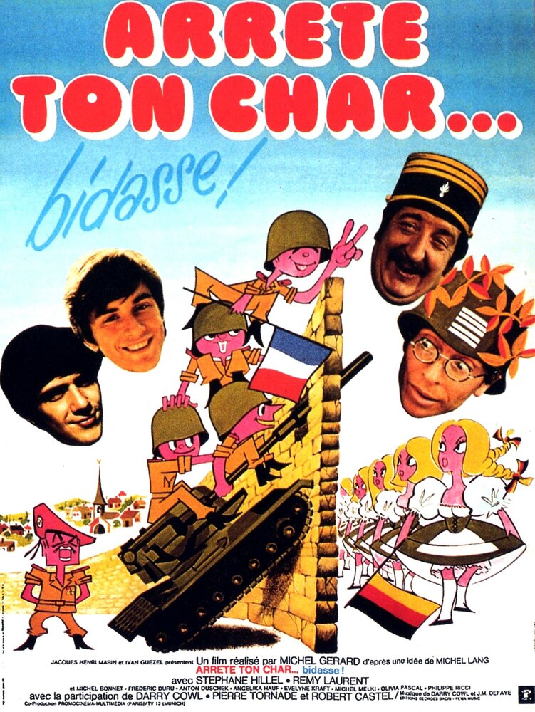 Arrête ton char... bidasse! (1977) постер