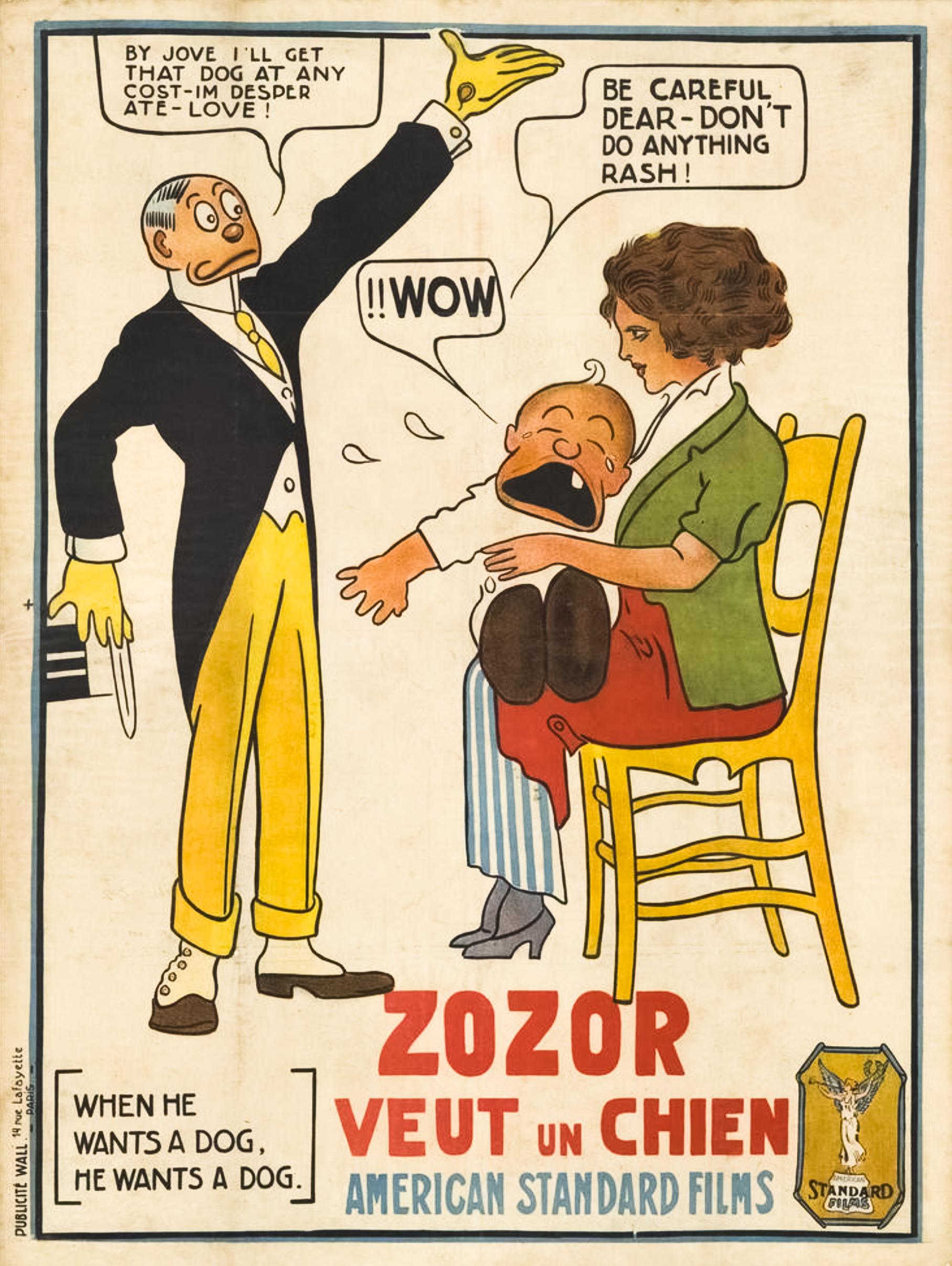 When He Wants a Dog, He Wants a Dog (1913) постер
